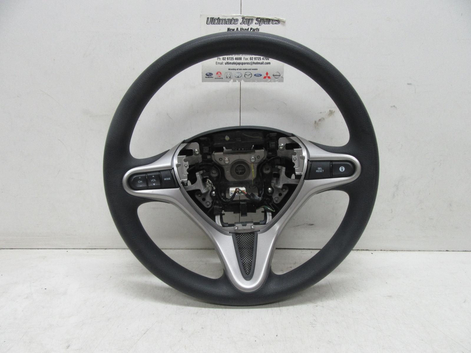 HONDA JAZZ STEERING WHEEL VINYL,W/O AUDIO,W/O CRUISE CONTROL TYPE,GE,08