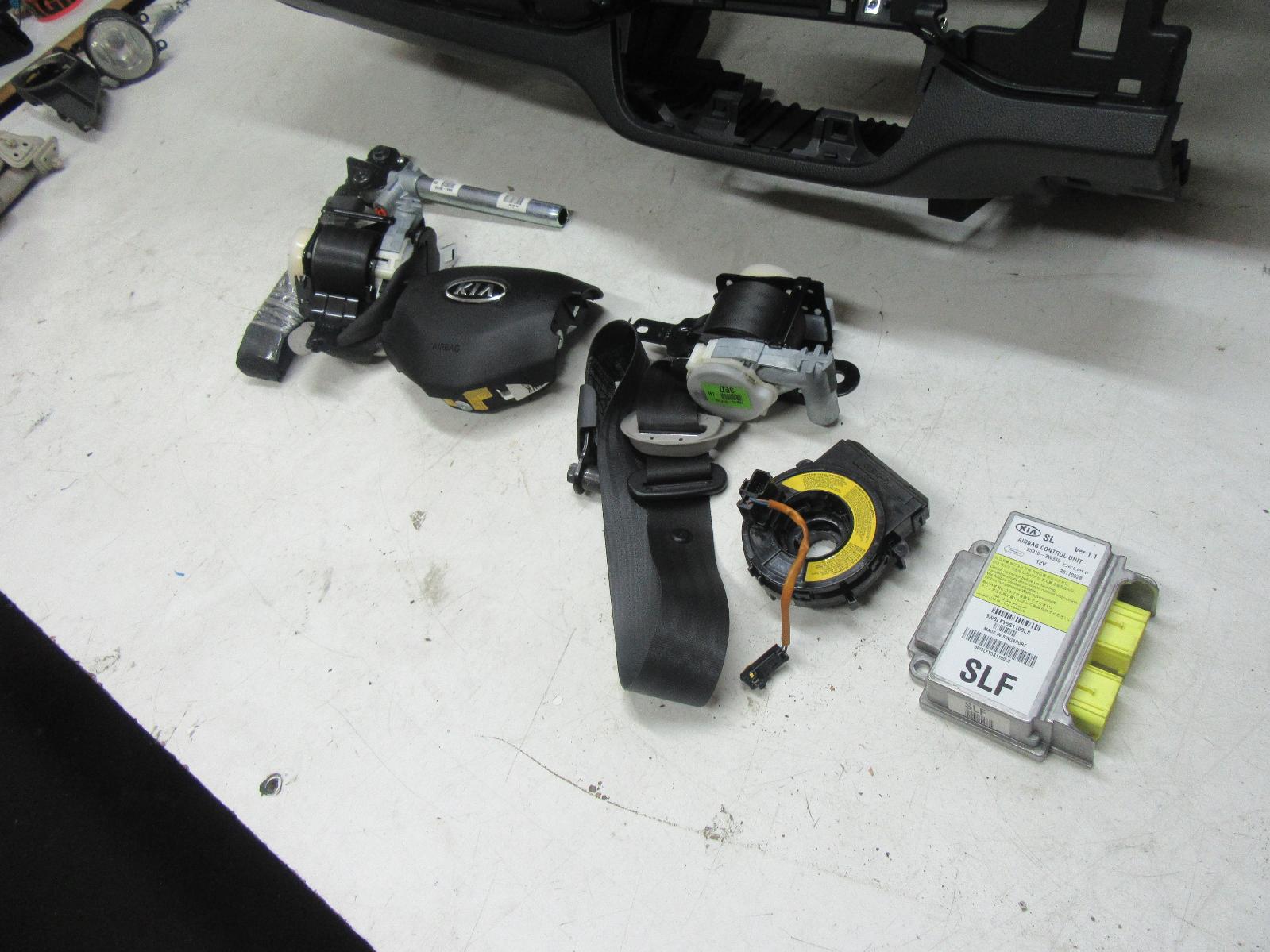 KIA SPORTAGE AIRBAG ASSEMBLY DUAL AIR BAG KIT, SL, 07/10 10 11 12 13