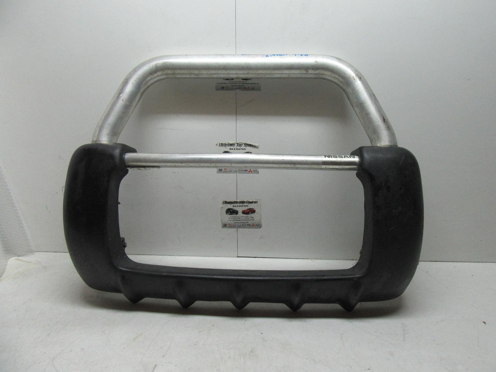 NISSAN XTRAIL FRONT BUMPER NUDGE BAR, T30, CHROME, 09/0310/07 03 04 05